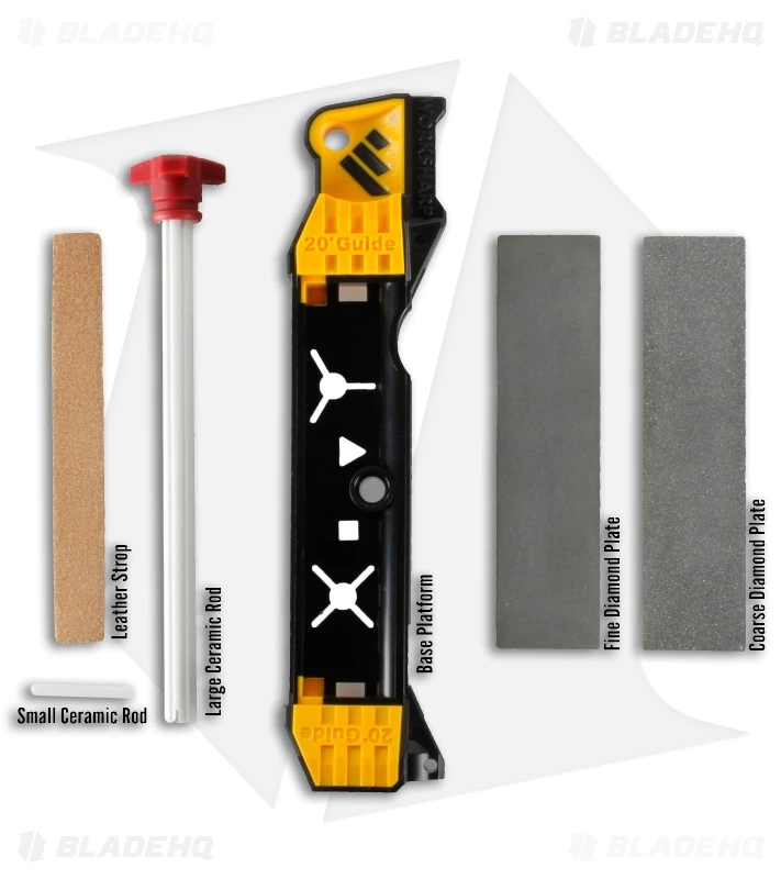 Work Sharp Guided Field Sharpener (Ceramic/Diamond/Strop) Work Sharp Guided Field Sharpener (Ceramic/Diamond/Strop) -Blade HQ work sharp guided field sharpener info cm large