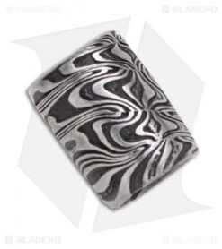 Zoe Crist Knives Damascus Full Barrel Lanyard Bead USA Made